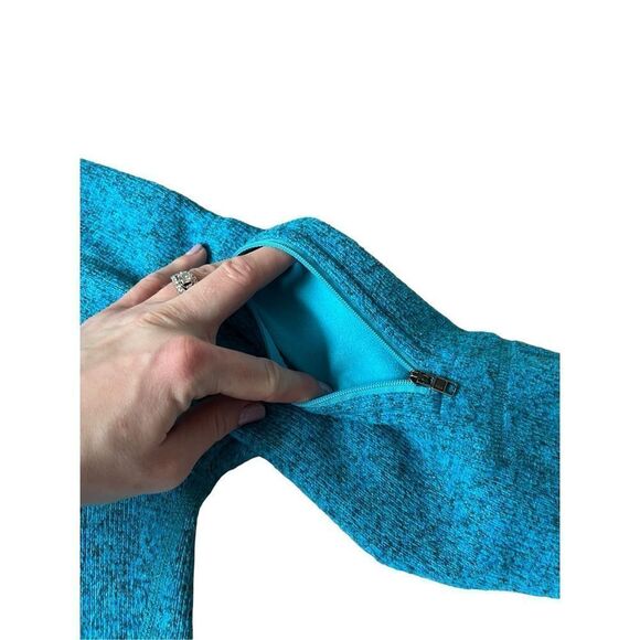 Patagonia Better Sweater 1/4 Zip Fleece Pullover size S Blue Turquoise - Picture 7 of 11